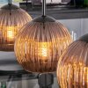 Koyoto lampa wisząca, kula świetlna, lampa wisząca miedziany, 4-punktowe