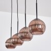 Koyoto lampa wisząca, kula świetlna, lampa wisząca miedziany, 4-punktowe