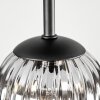 Chehalis lampa sufitowa, kula świetlna bursztynowy, przydymiony, 5-punktowe
