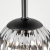 Chehalis Lampa sufitowa, Kula świetlna W kolorze bursztynu, Przezroczysty, Przydymiony, 5-punktowe