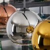 Koyoto Lampa wisząca, Kula świetlna, Lampa wisząca Złoty, Przezroczysty, W kolorze miedzi, Przydymiony, 4-punktowe