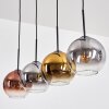 Koyoto Lampa wisząca, Kula świetlna, Lampa wisząca Złoty, Przezroczysty, W kolorze miedzi, Przydymiony, 4-punktowe