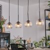 Ripoll Lampa wisząca, Kula świetlna, Lampa wisząca Przezroczysty, 4-punktowe