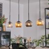 Ripoll lampa wisząca, kula świetlna, lampa wisząca bursztynowy, przezroczysty, przydymiony, 4-punktowe