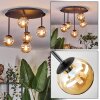 Chehalis Lampa sufitowa, Kula świetlna 39.5 cm W kolorze bursztynu, 5-punktowe
