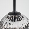 Chehalis Lampa sufitowa, Kula świetlna W kolorze bursztynu, Przezroczysty, Przydymiony, 5-punktowe