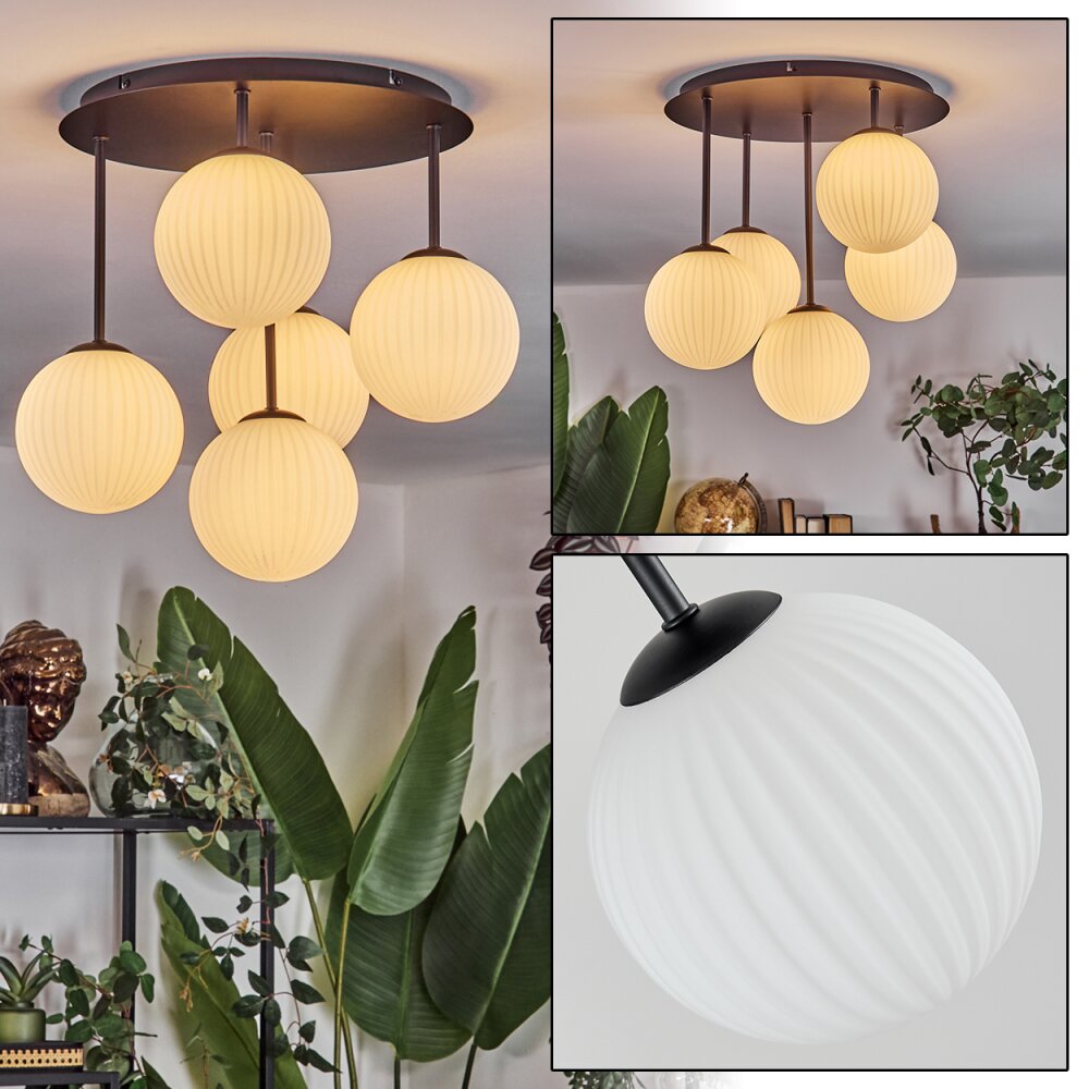 Chehalis Lampa sufitowa, Kula świetlna Biały, 5-punktowe main product photo