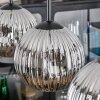 Ripoll Lampa wisząca, Kula świetlna, Lampa wisząca Chrom, Przydymiony, 4-punktowe