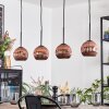 Ripoll lampa wisząca, kula świetlna, lampa wisząca miedziany, 4-punktowe