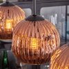 Ripoll lampa wisząca, kula świetlna, lampa wisząca miedziany, 4-punktowe