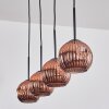 Ripoll lampa wisząca, kula świetlna, lampa wisząca miedziany, 4-punktowe