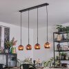 Ripoll lampa wisząca, kula świetlna, lampa wisząca miedziany, 4-punktowe
