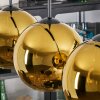 Koyoto Lampa wisząca, Kula świetlna, Lampa wisząca Złoty, 4-punktowe