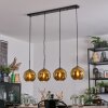 Koyoto Lampa wisząca, Kula świetlna, Lampa wisząca Złoty, 4-punktowe