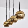 Koyoto Lampa wisząca, Kula świetlna, Lampa wisząca Złoty, 4-punktowe