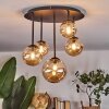Chehalis Lampa sufitowa, Kula świetlna 42.5 cm W kolorze bursztynu, 5-punktowe