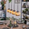Ripoll lampa wisząca, kula świetlna, lampa wisząca bursztynowy, 4-punktowe
