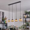 Ripoll lampa wisząca, kula świetlna, lampa wisząca bursztynowy, 4-punktowe