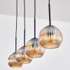 Ripoll lampa wisząca, kula świetlna, lampa wisząca bursztynowy, 4-punktowe