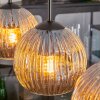 Ripoll lampa wisząca, kula świetlna, lampa wisząca bursztynowy, 4-punktowe