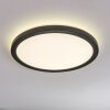 Qadir Zewnętrzna lampa sufitowa, Lampa sufitowa LED Biały, 1-punktowy