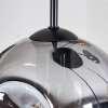 Ripoll Lampa wisząca, Kula świetlna, Lampa wiszącego klastra W kolorze bursztynu, Przydymiony, 5-punktowe