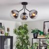 Gastor Lampa sufitowa, Kula świetlna Chrom, Przezroczysty, Przydymiony, 3-punktowe