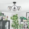 Koyoto Lampa sufitowa, Kula świetlna Przezroczysty, Przydymiony, 3-punktowe