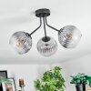 Koyoto Lampa sufitowa, Kula świetlna Przezroczysty, Przydymiony, 3-punktowe