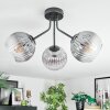 Koyoto Lampa sufitowa, Kula świetlna Przezroczysty, Przydymiony, 3-punktowe