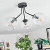 Ripoll Lampa sufitowa, Kula świetlna Przezroczysty, 3-punktowe