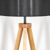 Soungou lampa stojąca kolory naturalne, czarny, 1-punktowy