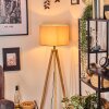 Soungou lampa stojąca kolory naturalne, czarny, 1-punktowy