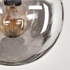 Gastor Lampa sufitowa, Kula świetlna W kolorze bursztynu, Przydymiony, 9-punktowe
