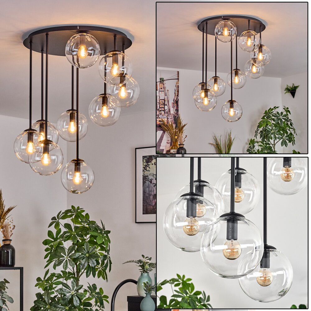 Gastor Lampa sufitowa, Kula świetlna Przezroczysty, 9-punktowe main product photo