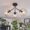 Koyoto Lampa sufitowa, Kula świetlna Przezroczysty, 3-punktowe