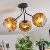 Ripoll Lampa sufitowa, Kula świetlna Złoty, Przezroczysty, 3-punktowe