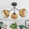 Ripoll Lampa sufitowa, Kula świetlna Złoty, Przezroczysty, 3-punktowe