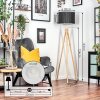 Soungou Lampa stojąca Chrom, Ecru, 1-punktowy