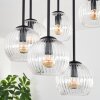 Koyoto Lampa sufitowa, Kula świetlna 57 cm Przezroczysty, 9-punktowe