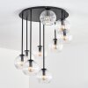 Koyoto Lampa sufitowa, Kula świetlna 57 cm Przezroczysty, 9-punktowe