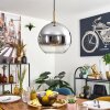 Koyoto Lampa wisząca, Kula świetlna, Lampa wisząca Złoty, Czarny, 1-punktowy