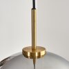 Koyoto Lampa wisząca, Kula świetlna, Lampa wisząca Złoty, Czarny, 1-punktowy