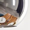 Koyoto Lampa wisząca, Kula świetlna, Lampa wisząca Złoty, Czarny, 1-punktowy