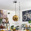 Koyoto Lampa wisząca, Kula świetlna, Lampa wisząca Złoty, Czarny, 1-punktowy