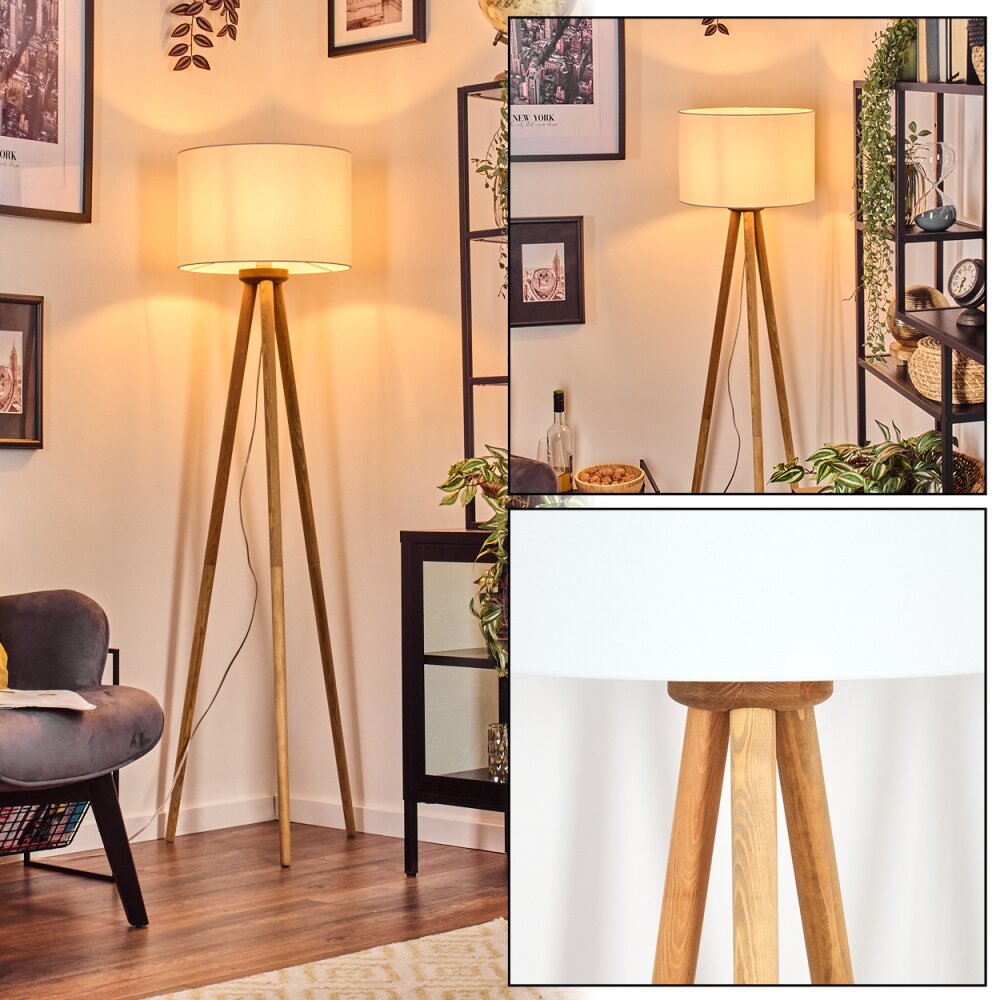 Soungou Lampa stojąca Ecru, Biały, 1-punktowy main product photo