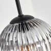 Koyoto Lampa sufitowa, Kula świetlna 57 cm Przezroczysty, Przydymiony, 9-punktowe