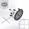 Koyoto Lampa sufitowa, Kula świetlna 57 cm Przezroczysty, Przydymiony, 9-punktowe