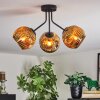 Ripoll Lampa sufitowa, Kula świetlna Złoty, 3-punktowe
