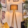 Soungou lampa stojąca kolory naturalne, biały, 1-punktowy